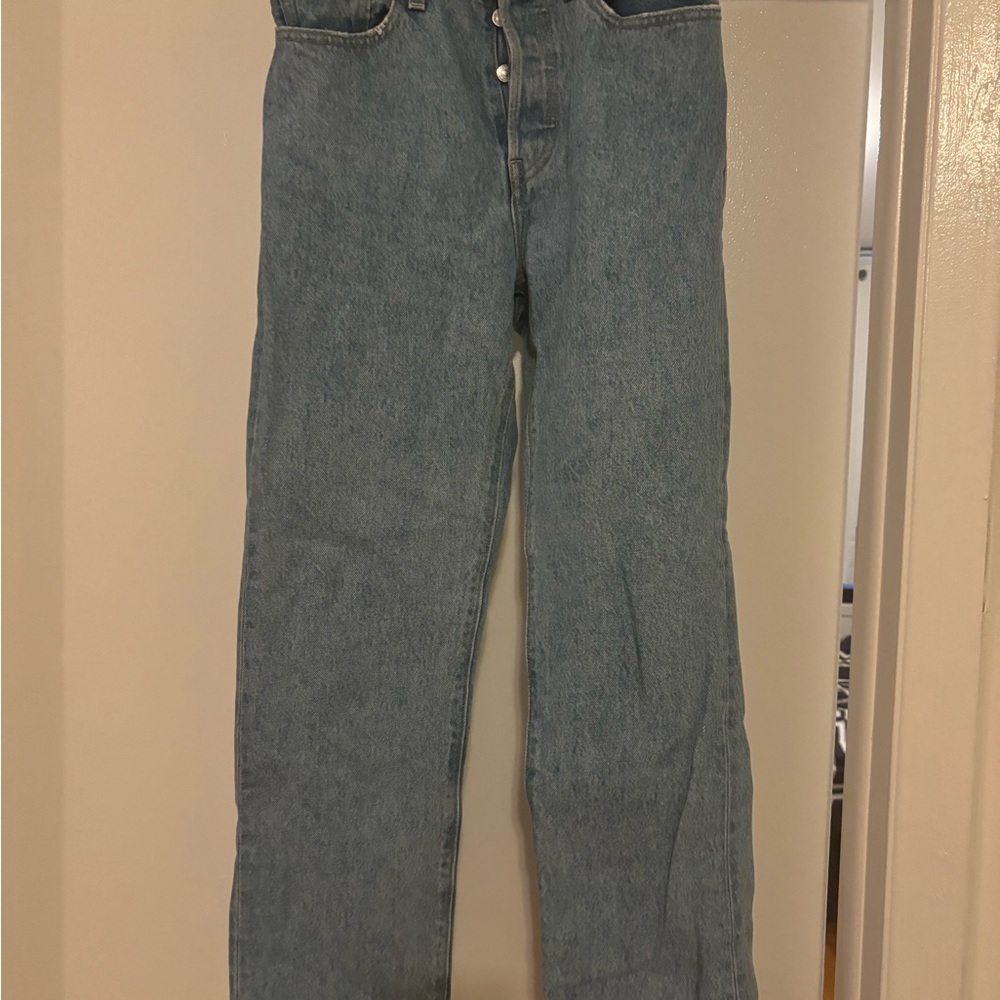 Levi's High Rise Straight Leg Jeans